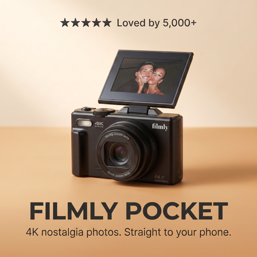 Filmly™ Pocket — 4K Digi Cam